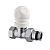 Клапан Te-sa 112T/1-05 3/4" ВР/НР термостатический, прямой, для стальной трубы, с рукояткой, хром