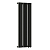 Радиатор стальной Empatiko Takt R1-352-1750 Confident Black 352x1786 9 секций, вертикальный 1-трубчатый, нижнее правое подключение, черный (Confident Black)