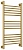 Полотенцесушитель водяной Сунержа Богема+ прямая 800х400 подключение универсальное, золото матовое