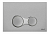 Клавиша смыва VitrA Sirius 740-0486, хром матовый