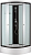 Душевая кабина Niagara NG-6701 90x90 см, стекло прозрачное / профиль черный