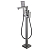 Смеситель Lemark Bronx LM3744GM для ванны, напольный, графит