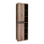 Шкаф-пенал подвесной Viant Люксембург 500x1700, без подсветки, дерево