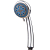 Ручной душ Melodia MKP20565/ MKP20565P 3-функциональный, D84мм, хром / серый / зеленый