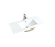 Раковина CeramaLux N 9010Е 101x46, белый