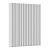 Радиатор стальной Empatiko Takt S2-712-500 Mild White 712x536 36 секций, вертикальный 2-трубчатый, боковое подключение, мягкий белый (Mild White)