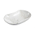 Раковина CeramaLux MNC 503 67x41, белый/серый