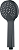Ручной душ Melodia MKP26102_bk 1-функциональный, D100мм, L235мм черный матовый