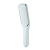Ручной душ Melodia MKP26101P_wt 1-функциональный, 130х55мм, L240мм, белый / серый