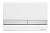 Клавиша смыва VitrA Select 740-1100, стекло, белый глянец / кнопки хром