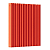 Радиатор стальной Empatiko Takt S2-712-500 Friendly Red 712x536 36 секций, вертикальный 2-трубчатый, боковое подключение, красный (Friendly Red)
