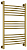 Полотенцесушитель водяной Сунержа Богема+ выгнутая 800х500 подключение универсальное, состаренная латунь