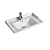 Раковина CeramaLux NY J840-60 60x48, белый