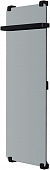 Полотенцесушитель электрический Allen Brau Infinity 120x44 зеркальный, с рейлингом и креплением / черный браш
