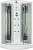 Душевая кабина Niagara NG-7012N 120x120 см, стекло прозрачное с рисунком / профиль белый