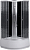 Душевая кабина Niagara NG-7508 90x90 см, стекло прозрачное с рисунком / профиль хром