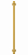 Полотенцесушитель водяной Сунержа Хорда 600х195 подключение вертикальное / горизонтальное, золото матовое