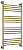 Полотенцесушитель водяной Сунержа Богема+ прямая 1000х500 подключение универсальное, состаренная латунь
