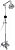Душевая стойка Timo Nelson SX-1190 chrome хром / белый