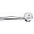 Ручной душ Melodia MKP20441/ MKP20441P 1-функциональный, D52мм, хром