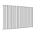 Радиатор стальной Empatiko Takt S1-1192-500 Mild White 1192x536 30 секций, вертикальный 1-трубчатый, боковое подключение, мягкий белый (Mild White)