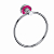 Полотенцедержатель Bemeta Trend-i 104104068f, розовый