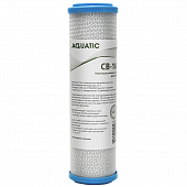 Картридж фильтра Aquatic CB-10-10 для холодной воды угольный сорбционный 10 мкм 10SL