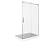 Душевая дверь Good Door Galaxy WTW-140-C-CH  профиль хром, стекло прозрачное
