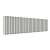 Радиатор стальной Empatiko Takt S2-1192-200 Cozy grey 1192x236 30 секций, вертикальный 2-трубчатый, боковое подключение, серый (Cozy grey)