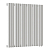 Радиатор стальной Empatiko Takt R1-712-500 Cozy grey 712x536 18 секций, вертикальный 1-трубчатый, нижнее правое подключение, серый (Cozy grey)