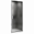 Душевая дверь Abber Sonnenstrand AG04100M распашная 100x195 cм, стекло матовое / профиль хром