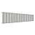 Радиатор стальной Empatiko Takt S1-1552-200 Cozy grey 1552x236 39 секций, вертикальный 1-трубчатый, боковое подключение, серый (Cozy grey)