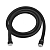 Душевой шланг Lemark LE8025P-Black 150 см, с функцией вращения лейки без перекручивания (Turn-Free), черный матовый