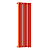 Радиатор стальной Empatiko Takt R1-352-1750 Scarlet Red 352x1786 9 секций, вертикальный 1-трубчатый, нижнее правое подключение, красный рябиновый