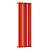 Радиатор стальной Empatiko Takt S1-352-1750 Friendly Red 352x1786 9 секций, вертикальный 1-трубчатый, боковое подключение, красный (Friendly Red)