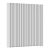 Радиатор стальной Empatiko Takt LR2-832-500 Mild White 832x536 42 секции, вертикальный 2-трубчатый, нижнее подключение, мягкий белый (Mild White)
