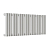 Радиатор стальной Empatiko Takt S1-832-200 Cozy grey 832x236 21 секция, вертикальный 1-трубчатый, боковое подключение, серый (Cozy grey)