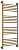 Полотенцесушитель водяной Сунержа Богема+ прямая 1200х500 подключение универсальное, состаренная бронза