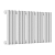 Радиатор стальной Empatiko Takt S1-592-200 Mild White 592x236 15 секций, вертикальный 1-трубчатый, боковое подключение, мягкий белый (Mild White)
