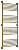 Полотенцесушитель водяной Сунержа Богема+ выгнутая 1500х600 подключение универсальное, состаренная бронза
