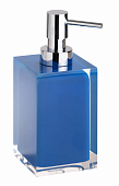Дозатор  Bemeta Vista для жидкого мыла, настольный, синий