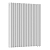 Радиатор стальной Empatiko Takt LR2-712-500 Mild White 712x536 36 секций, вертикальный 2-трубчатый, нижнее подключение, мягкий белый (Mild White)