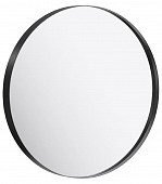 Зеркало Aqwella RM 60 круглое в металлической раме, черный