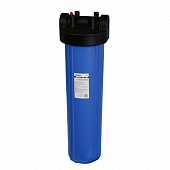 Корпус фильтра Aquatic K2050 1" для холодной воды 10 SL 3/4"ВР в сборе, синий