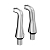 Комплект переходников Lemark LM8558CR 3/4x3/4" для установки смесителя на борт ванны, 2 шт, хром