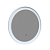 Зеркало Iddis Esper ESP600Ri98 круглое 60x60, подсветка, бесконтактный сенсор, белый матовый