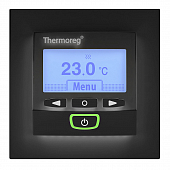 Терморегулятор Thermoreg TI-950 Design Black для теплого пола, электронный программируемый