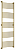 Полотенцесушитель водяной Сунержа Богема+ выгнутая 1900х600 подключение универсальное, состаренная латунь