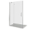 Душевая дверь Good Door Saturn WTW-110-C-CH-L левая профиль хром, стекло прозрачное