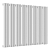Радиатор стальной Empatiko Takt R1-952-500 Mild White 952x536 24 секции, вертикальный 1-трубчатый, нижнее правое подключение, мягкий белый (Mild White)
